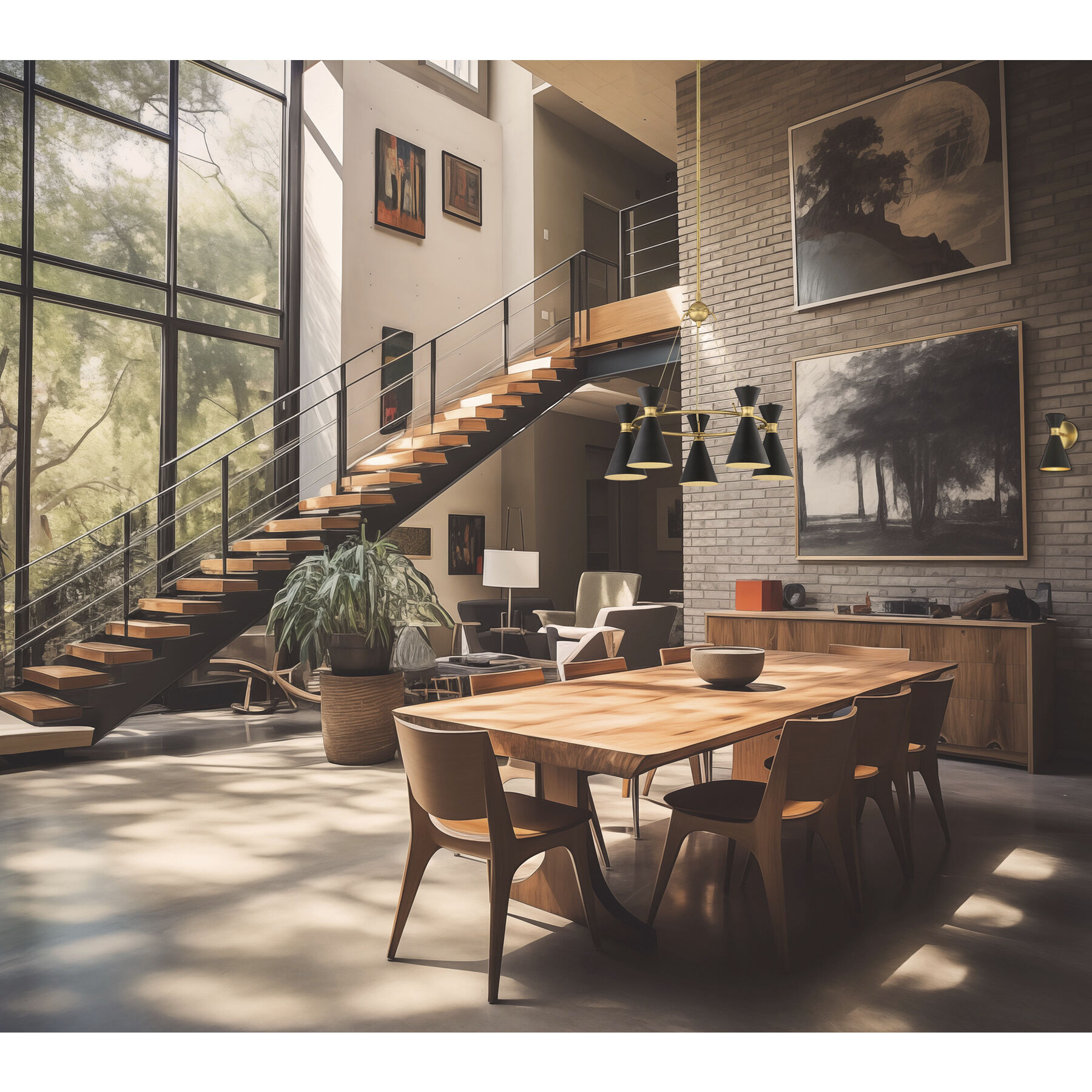 Conic 1 Light 5.5 inch Distressed Koa Mini Pendant Ceiling Light